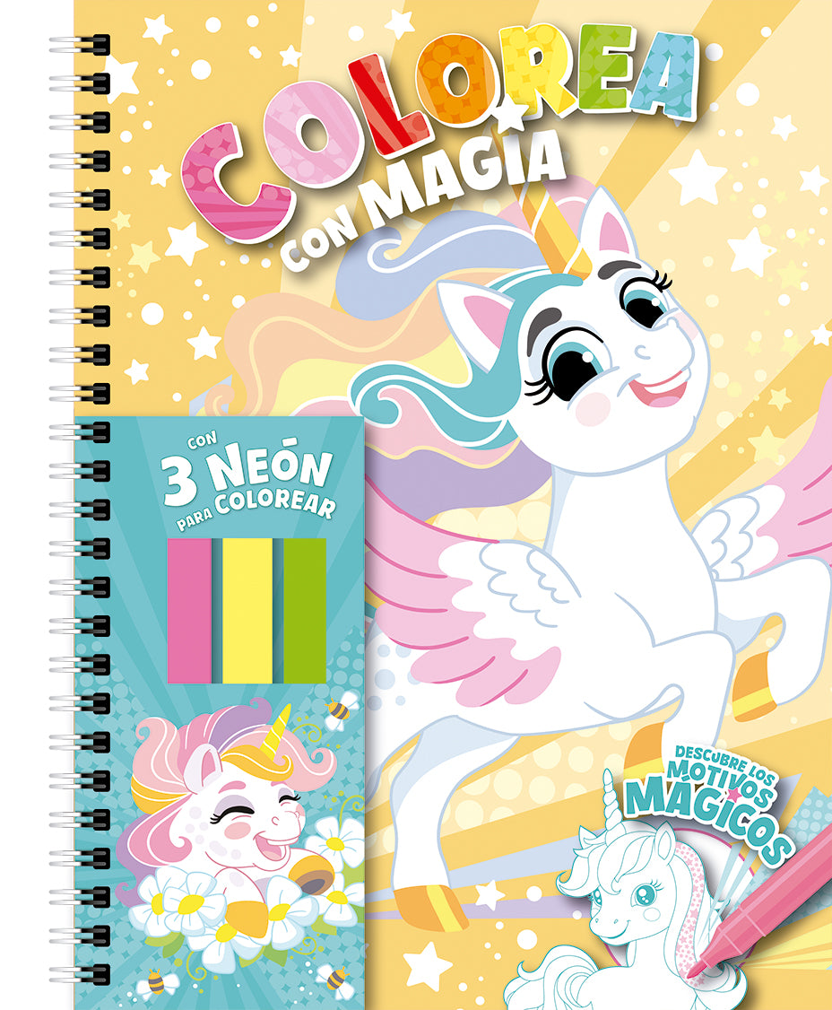 COLOREA CON MAGIA - Nº 1, de Varios autores | portada del libro