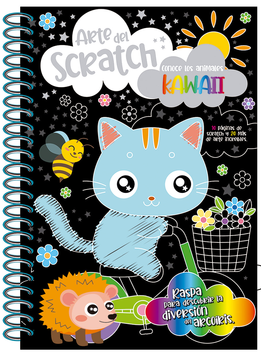 SCRATCH OJOS SALTONES - Kawai, de Varios autores | portada del libro