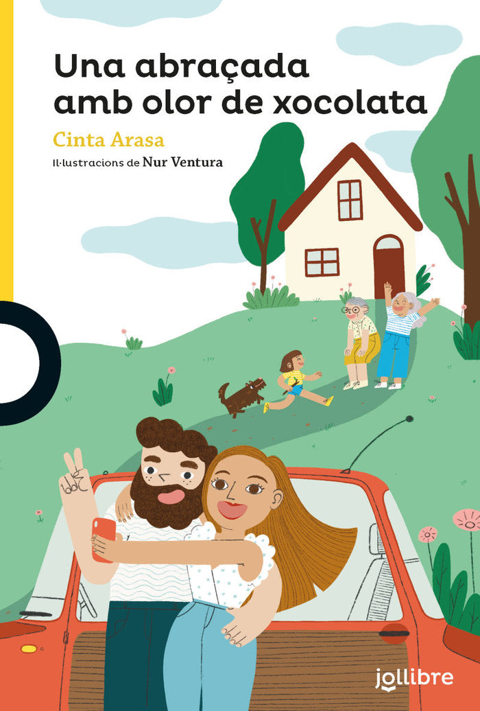 Una abracada con olor a chocolat, de CINTA ARASA | portada del libro
