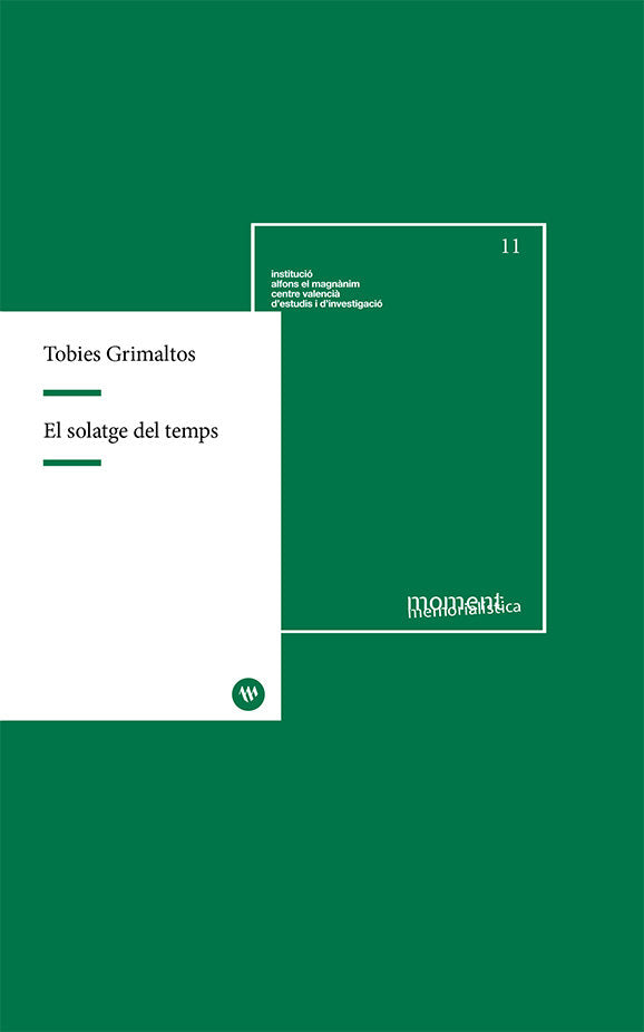 EL SOLATGE DEL TEMPS, de GRIMALTOS MASCAROS, TOBIES | portada del libro