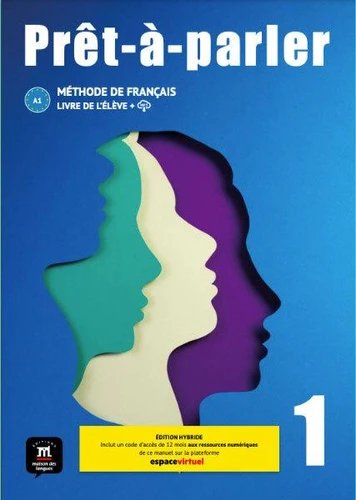 PRET A PARLER 1 EDITION HYBRIDE LIVRE DE LELEVE | portada del libro