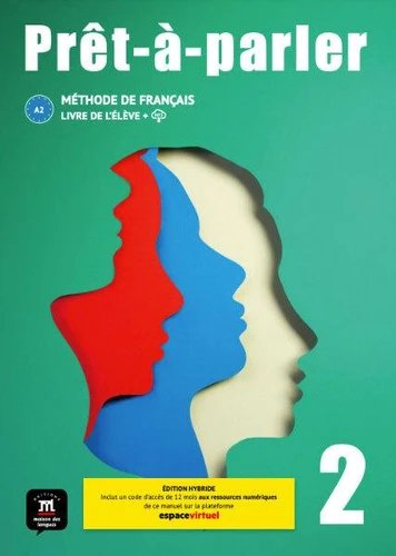 PRET A PARLER 2 EDITION HYBRIDE LIVRE DE LELEVE | portada del libro