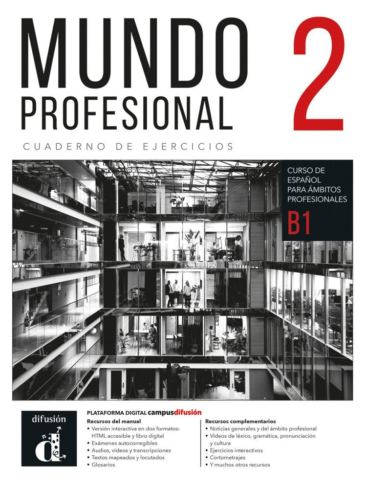 MUNDO PROFESIONAL 2 CUADERNO DE EJERCICIOS, de JIMENO PATRON, JOSEFA | portada del libro