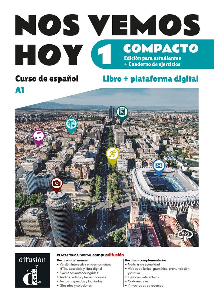 NOS VEMOS HOY 1 COMPACTO, de LLORET IVORRA, EVA MARIA | portada del libro