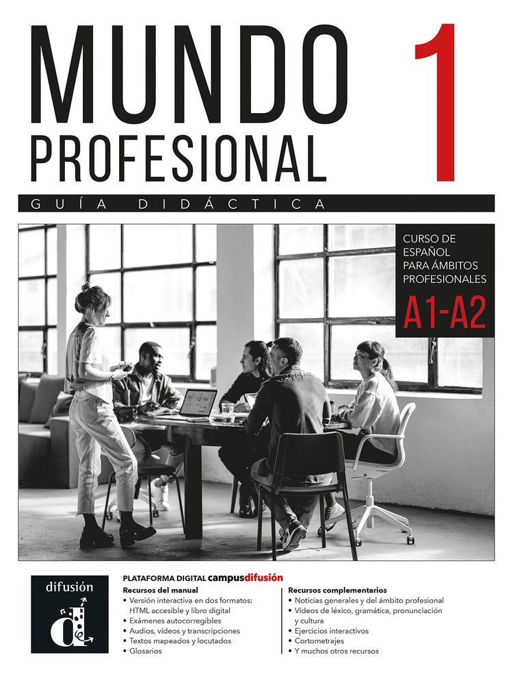 MUNDO PROFESIONAL 1. GUIA DIDACTICA, de DIAZ GUTIERREZ, EVA | portada del libro