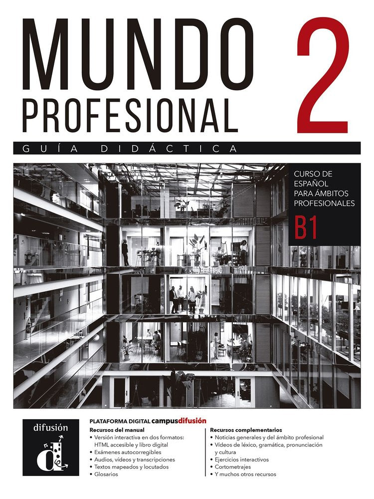MUNDO PROFESIONAL 2 GUIA DIDACTICA, de D¡AZ GUTIERREZ, EVA | portada del libro