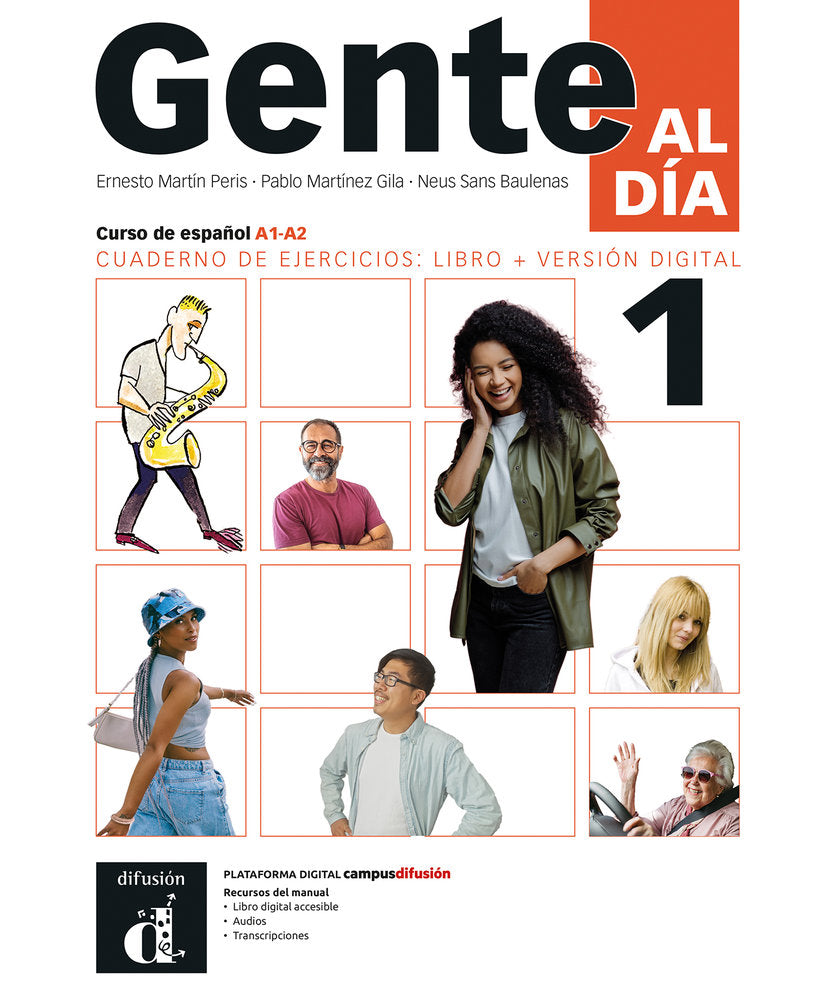 GENTE AL DIA 1. CUADERNO DE EJERCICIOS. LIBRO+VERSION DIGITAL, de MARTIN PERIS, ERNESTO | portada del libro