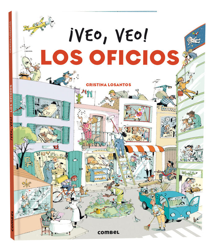 VEO VEO LOS OFICIOS, de CRISTINA LOSANTOS | portada del libro