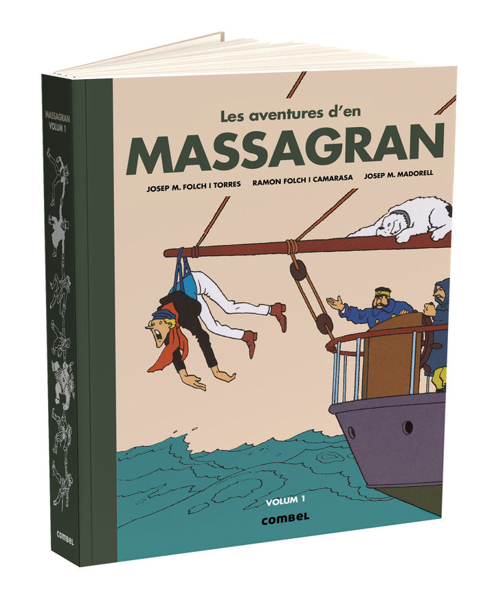 LES AVENTURES DEN MASSAGRAN 1, de JOSEP MARIA FOLCH I TORRES I RAMON FOLCH | portada del libro