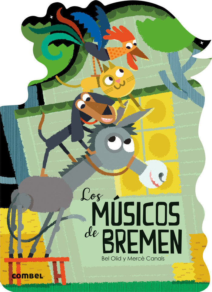 LOS MUSICOS DE BREMEN, de OLID BAEZ, BEL | portada del libro