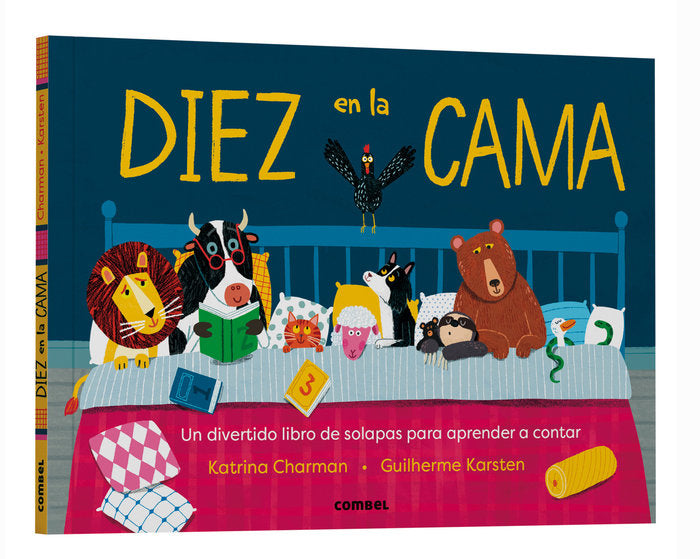Diez en la cama, de CHARMAN, KATRINA | portada del libro