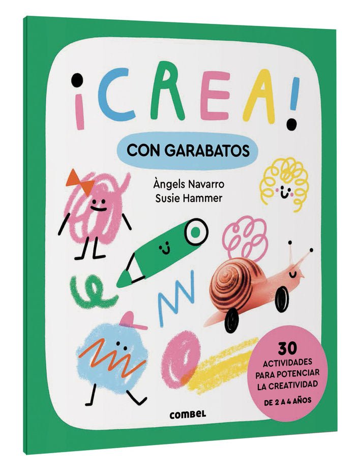 CREA CON GARABATOS, de NAVARRO SIMON, ·NGELS | portada del libro