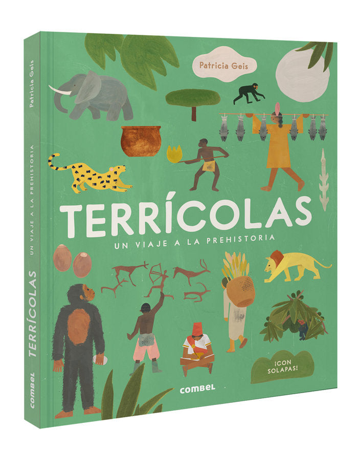 TERRICOLAS UN VIAJE A LA PREHISTORIA, de GEIS CONTI, PATRICIA | portada del libro
