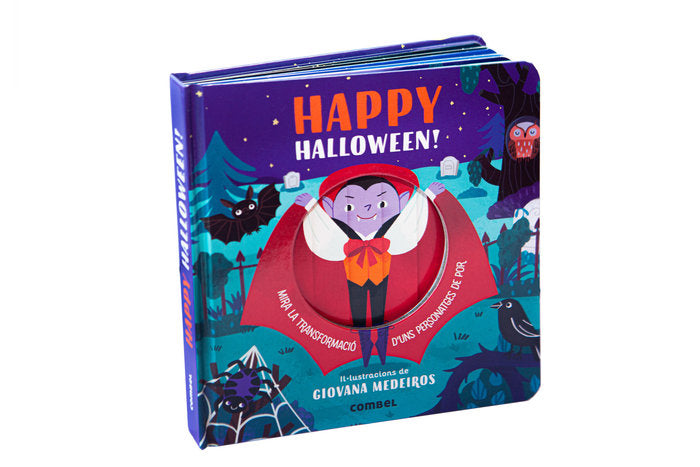 HAPPY HALLOWEEN MIRA LA TRANSFORMACIO D'UNS PERSONATGES DE P, de STONE, HARRIET | portada del libro