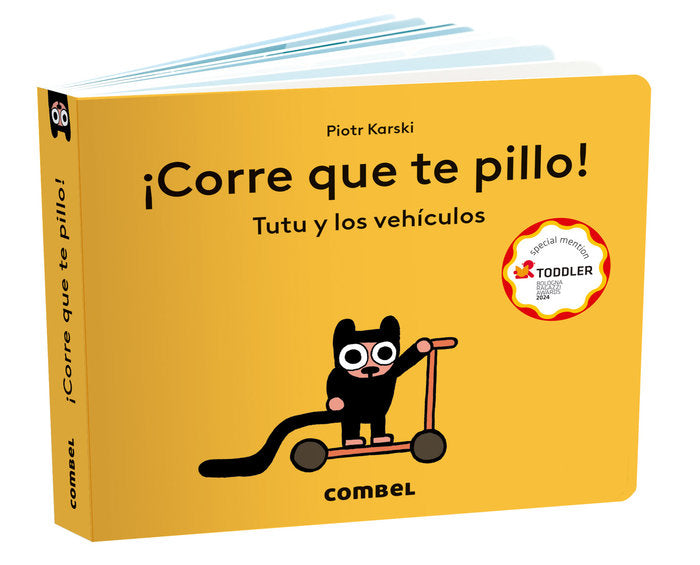 CORRE QUE TE PILLO TUTU Y LOS VEHICULOS, de KARSKI, PIOTR | portada del libro
