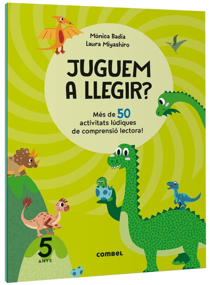 JUGUEM A LLEGIR MES 50 ACTIVITATS LUDIQUES COMPRENSIO 5 ANY | portada del libro