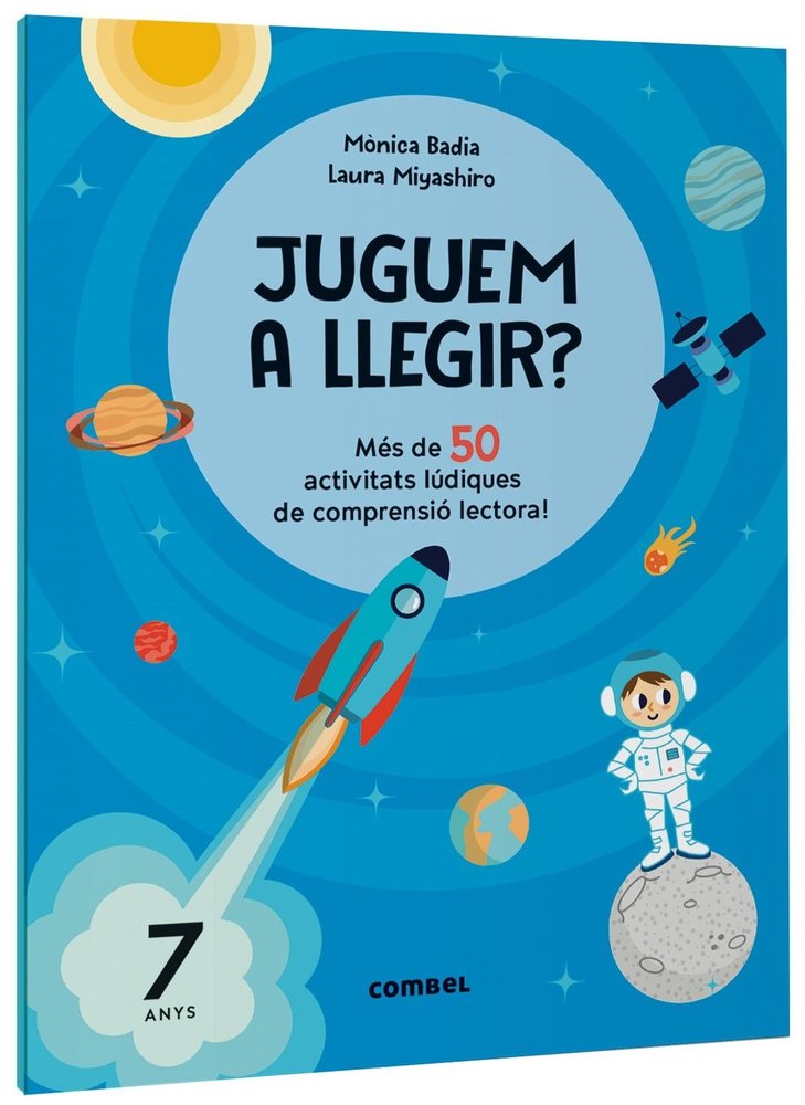 JUGUEM A LLEGIR MES 50 ACTIVITATS LUDIQUES COMPRENSIO 7 ANY | portada del libro