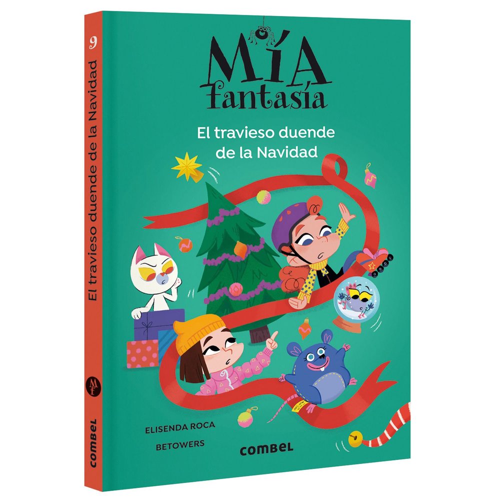 MIA FANTASIA 9 EL TRAVIESO DUENDE DE LA NAVIDAD, de ROCA, ELISENDA | portada del libro