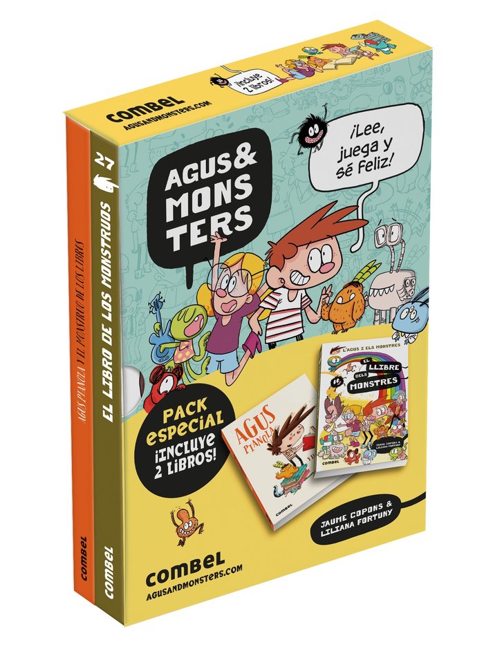 PACK AGUS Y LOS MONSTRUOS | portada del libro