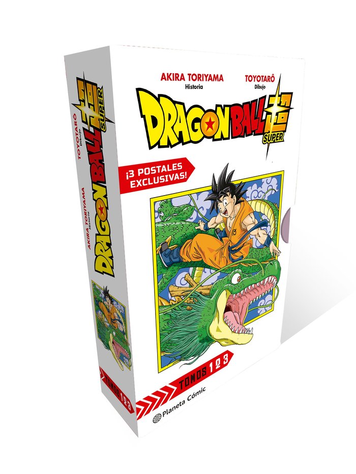 SHONEN STARTER SET DRAGON BALL SUPER Nº 1+2+3, de TORIYAMA | portada del libro