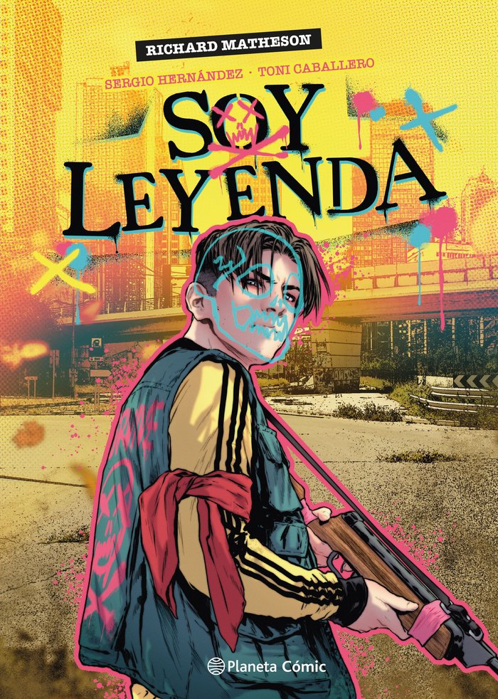 SOY LEYENDA (NOVELA GRAFICA), de MATHESON, RICHARD | portada del libro