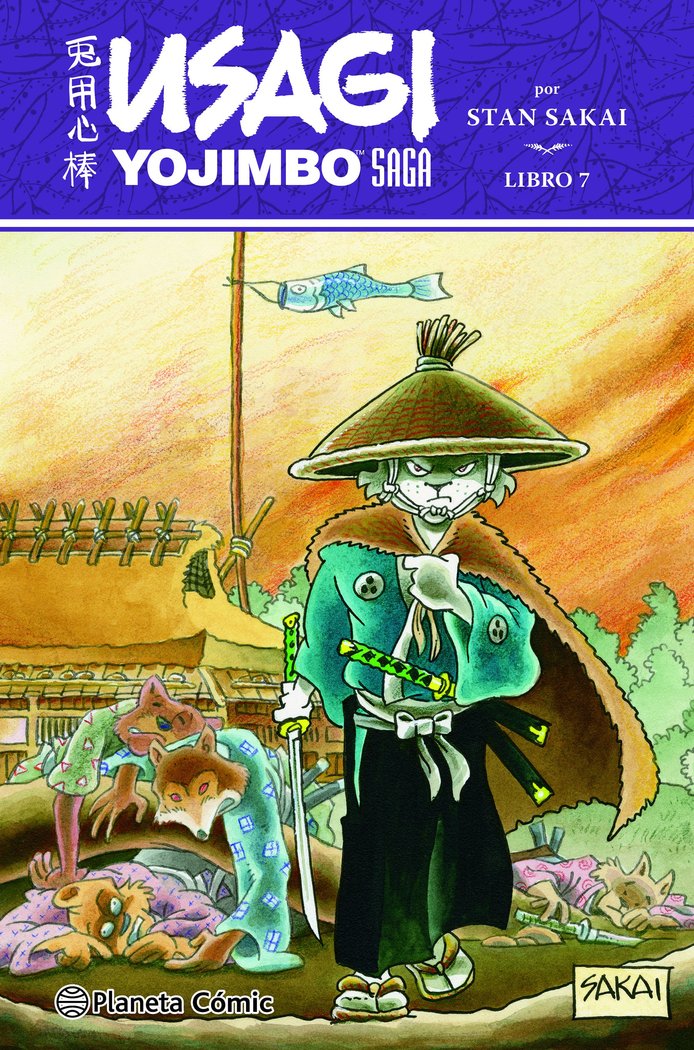 USAGI YOJIMBO SAGA Nº 07, de SAKAI, STAN | portada del libro