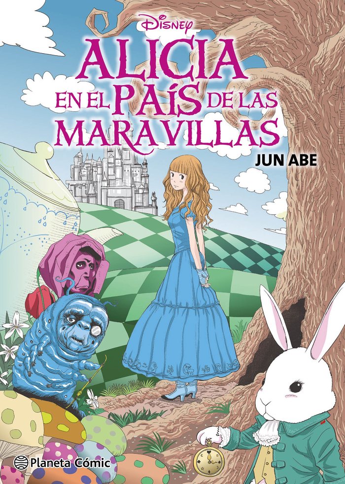 ALICIA EN EL PAIS DE LAS MARAVILLAS (MANGA), de ABE, JUN | portada del libro