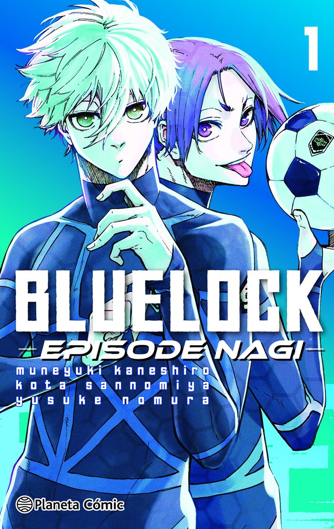 BLUE LOCK EPISODE NAGI Nº 01/02, de KANESHIRO, MUNEYUKI | portada del libro
