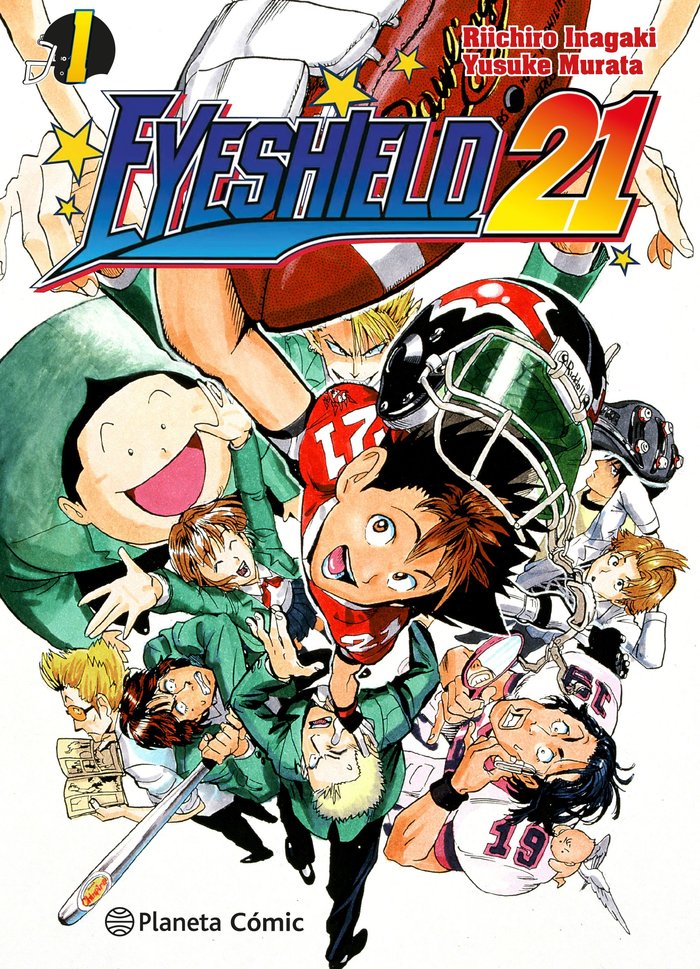 EYESHIELD 21 Nº 01, de INAGAKI, RIICHIRO | portada del libro