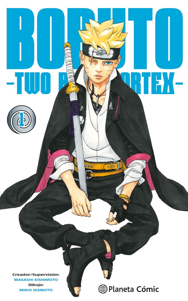 BORUTO: TWO BLUE VORTEX Nº 01, de KISHIMOTO, MASASHI | portada del libro
