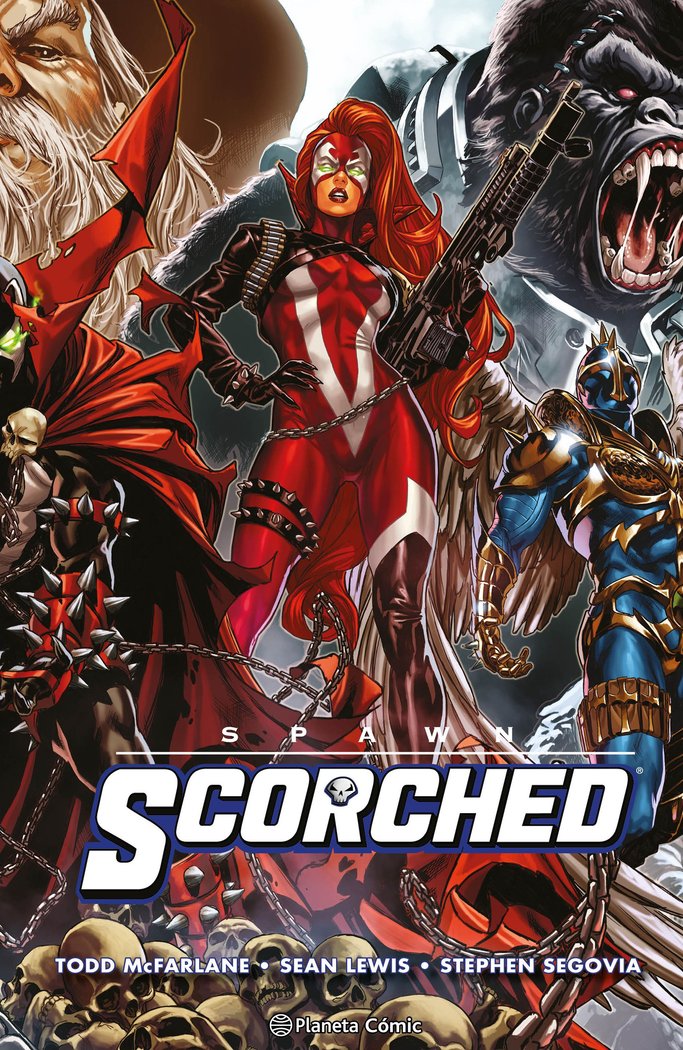 SPAWN: SCORCHED Nº 03, de MCFARLANE, TODD | portada del libro