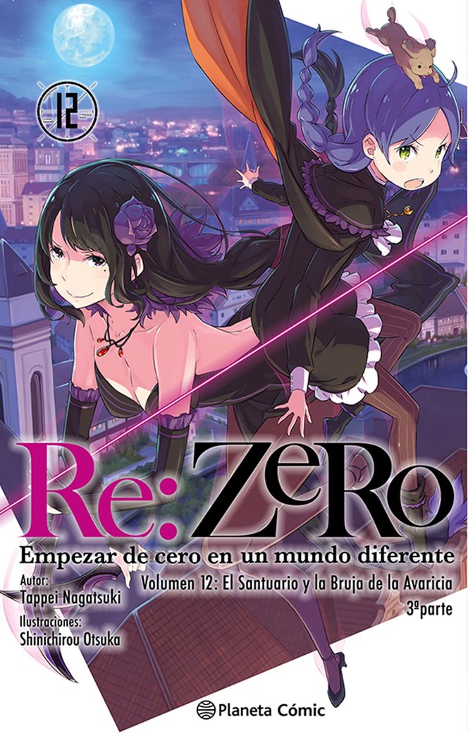 RE:ZERO Nº 12 (NOVELA), de NAGATSUKI, TAPPEI | portada del libro