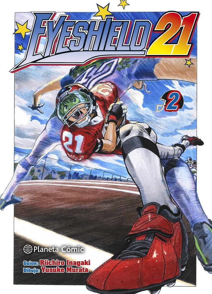 EYESHIELD 21 Nº 02, de INAGAKI, RIICHIRO | portada del libro