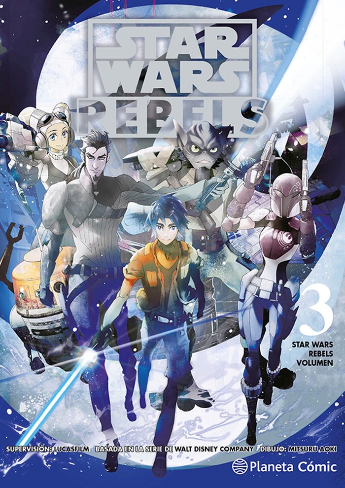 STAR WARS. REBELS Nº 03 (MANGA), de AA. VV. | portada del libro
