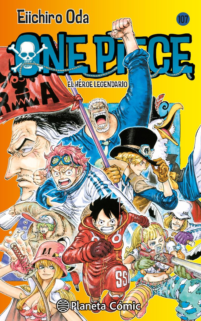 ONE PIECE Nº 107, de ODA, EIICHIRO | portada del libro