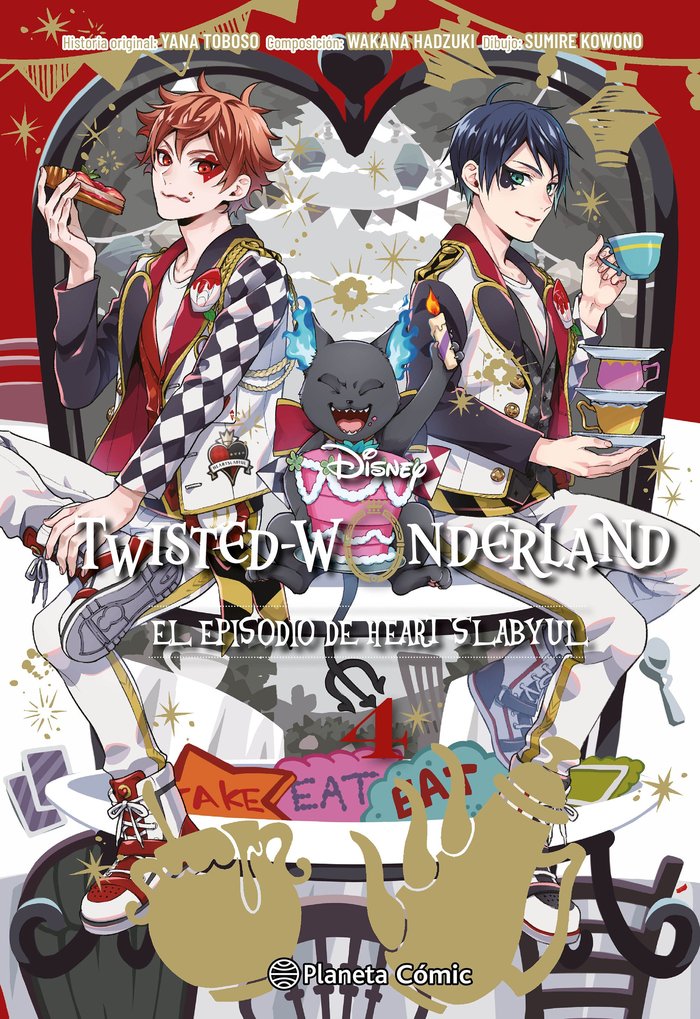 TWISTED WONDERLAND Nº 04/04, de TOBOSO, YANA | portada del libro