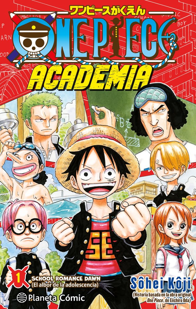 ONE PIECE ACADEMIA Nº 01, de ODA, EIICHIRO | portada del libro