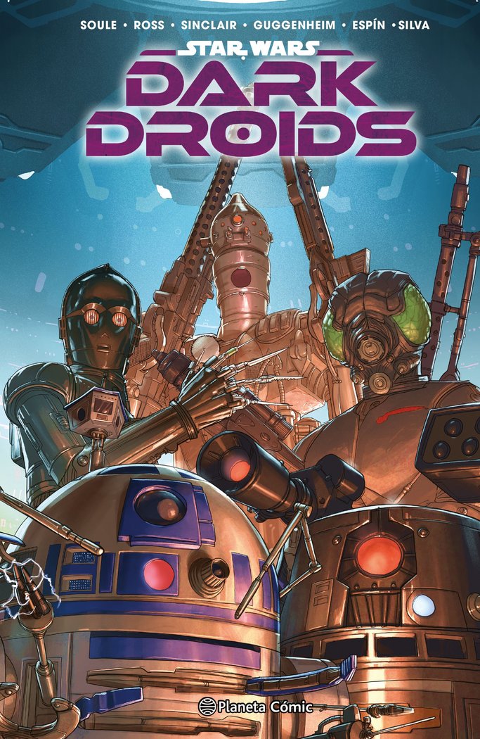 STAR WARS DARK DROIDS: D-SQUADS, de SOULE, CHARLES | portada del libro