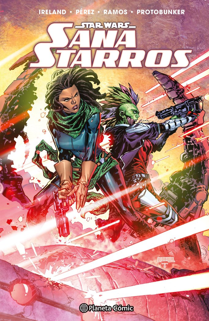 STAR WARS SANA STARROS, de PEREZ, PERE | portada del libro