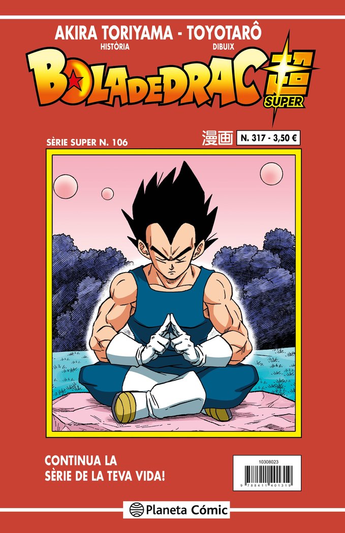 BOLA DE DRAC SERIE VERMELLA Nº 317, de TORIYAMA, AKIRA | portada del libro
