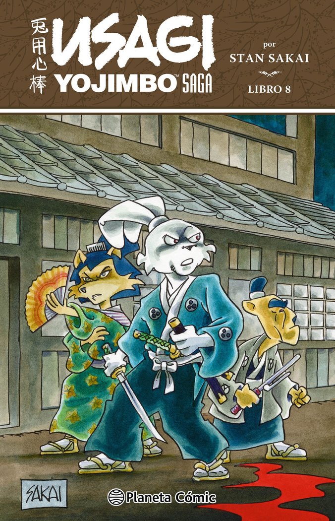 USAGI YOJIMBO SAGA Nº 08, de SAKAI, STAN | portada del libro