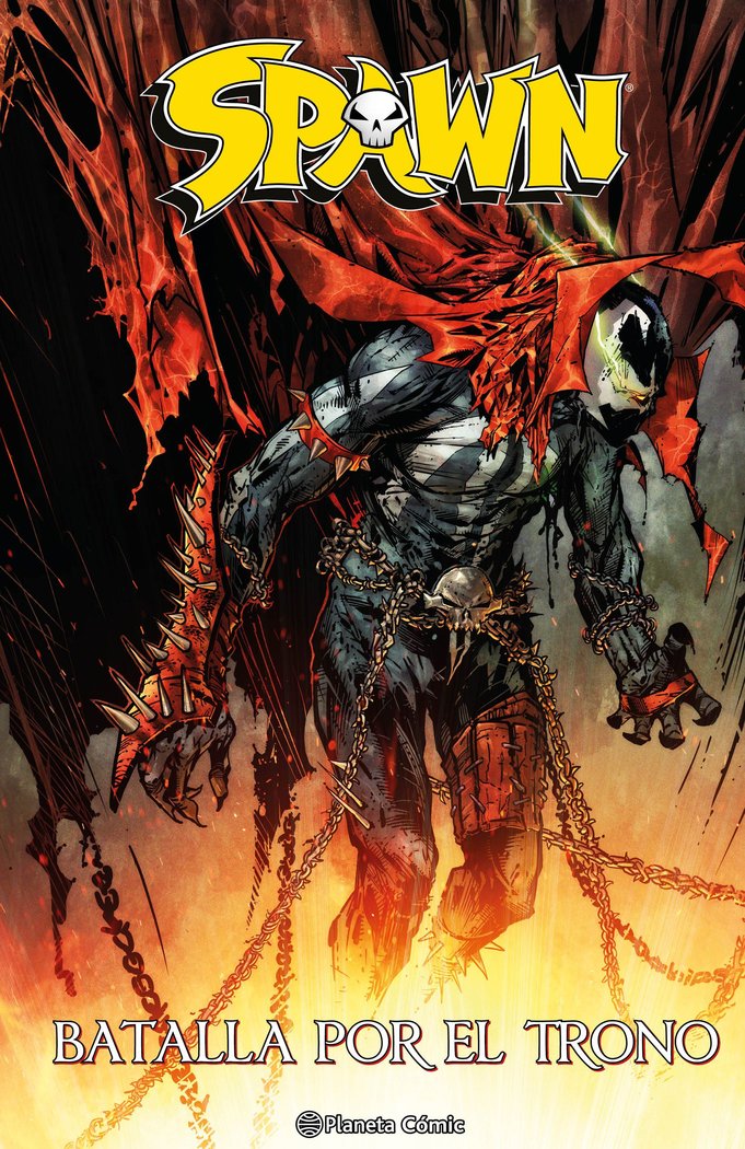 Spawn: La batalla por el trono, de MCFARLANE, TODD | portada del libro