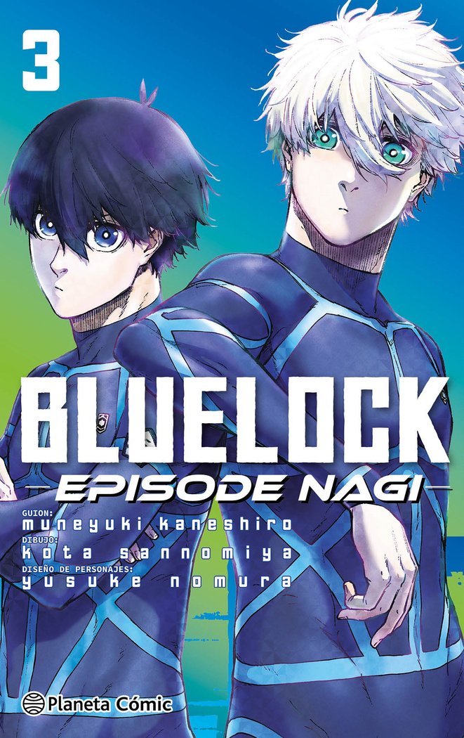 BLUE LOCK EPISODE NAGI Nº 03, de NOMURA, YUSUKE | portada del libro