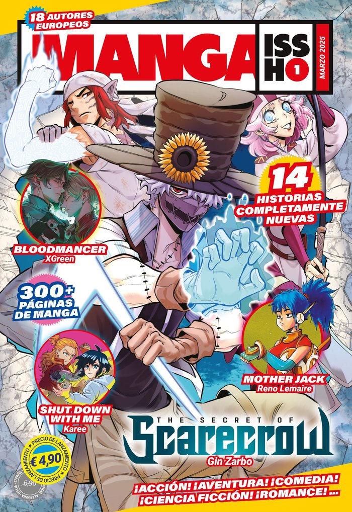 MANGA ISSHO Nº 01, de VARIOS AUTORES | portada del libro