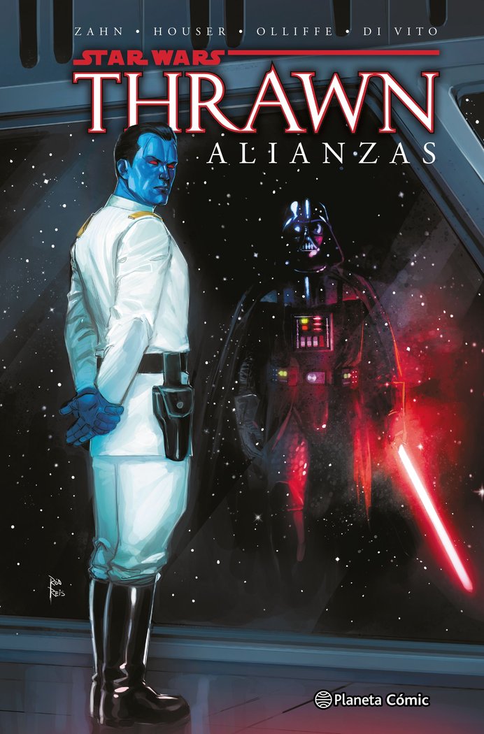 STAR WARS THRAWN ALIANZAS HC, de ZAHN, TIMOTHY | portada del libro