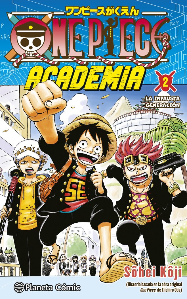 ONE PIECE ACADEMIA Nº 02, de ODA, EIICHIRO | portada del libro