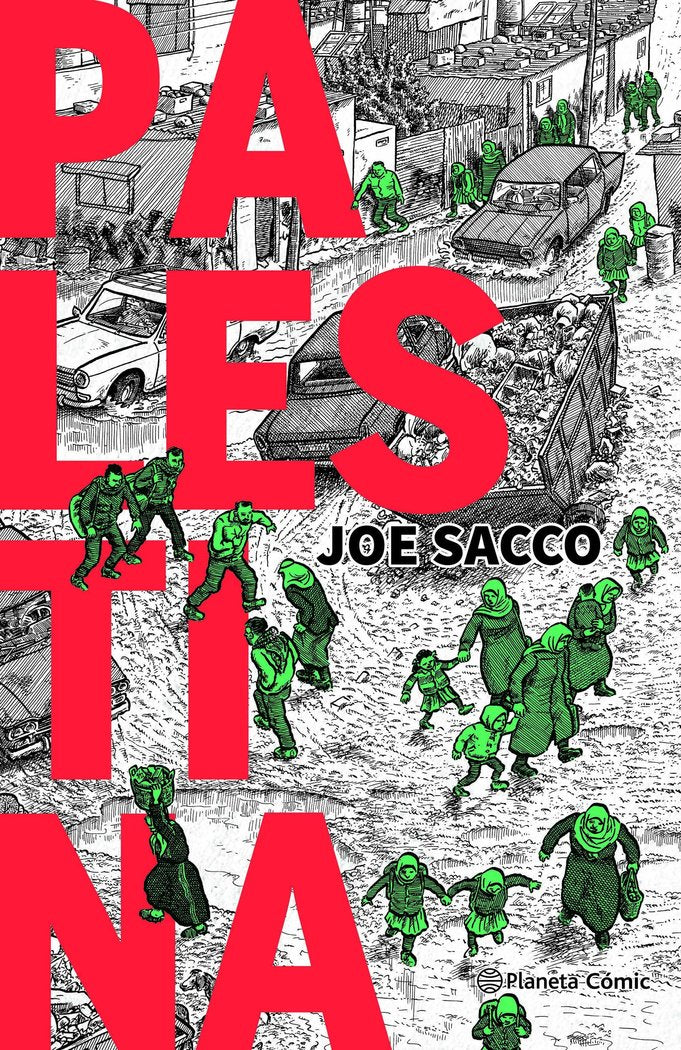 PALESTINA, de SACCO, JOE | portada del libro