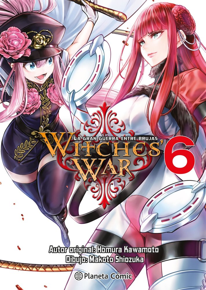 WITCHES WAR: LA GRAN GUERRA ENTRE BRUJAS Nº 06, de KAWAMOTO, HOMURA | portada del libro