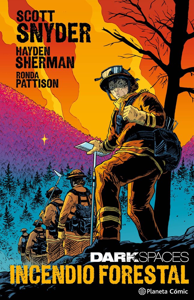 DARK SPACES: INCENDIO FORESTAL, de SNYDER, SCOTT | portada del libro