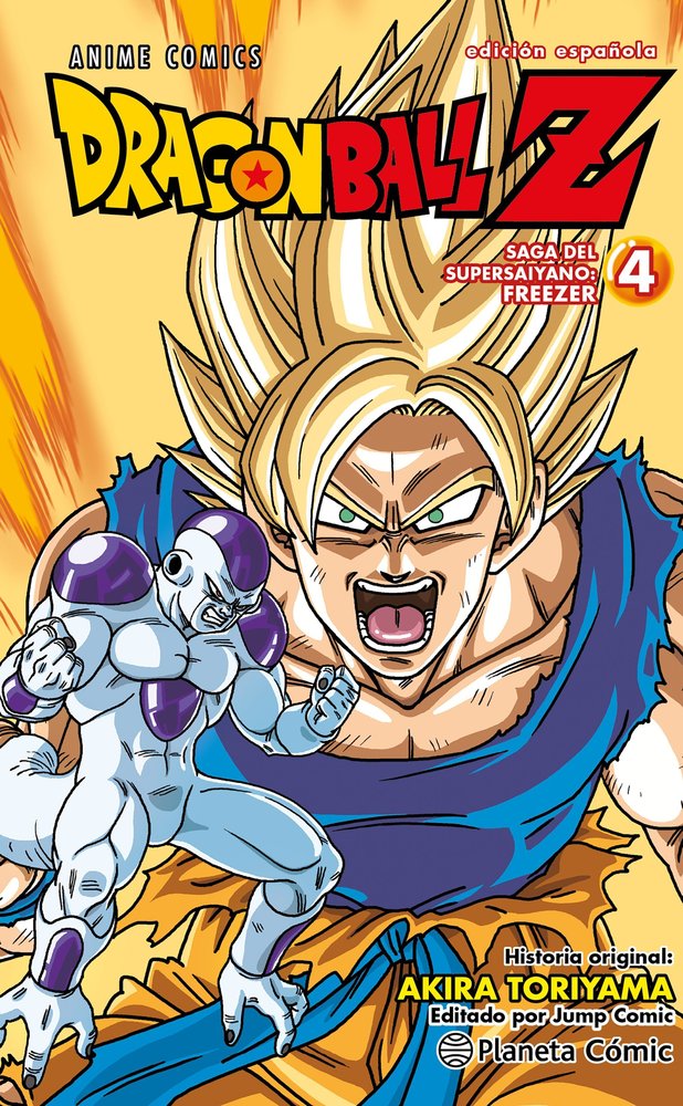 DRAGON BALL Z ANIME FREEZER SERIES 4, de AKIRA TORIYAMA | portada del libro